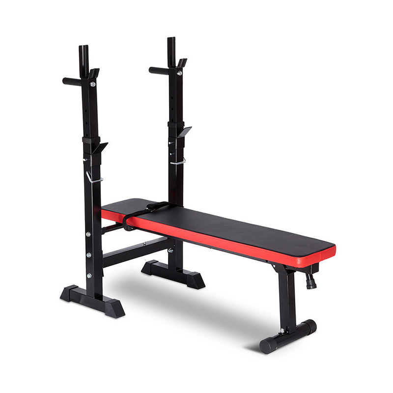 Black & Red Weight Bench